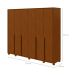 Guarda-Roupa Casal com Pés Imperatore 6 Portas 6 Gavetas Frassino