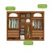 Guarda-Roupa Casal com Pés Suavitá 6 Portas 6 Gavetas Amêndoa Clean
