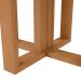 Mesa de Jantar Retangular com Tampo MDF Tessera Amêndoa Clean 120 cm