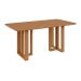 Mesa de Jantar Retangular com Tampo MDF Tessera Amêndoa Clean 170 cm