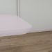 Mesa de Jantar Retangular com Tampo de Vidro Astrid Amêndoa Clean e Off White 160 cm