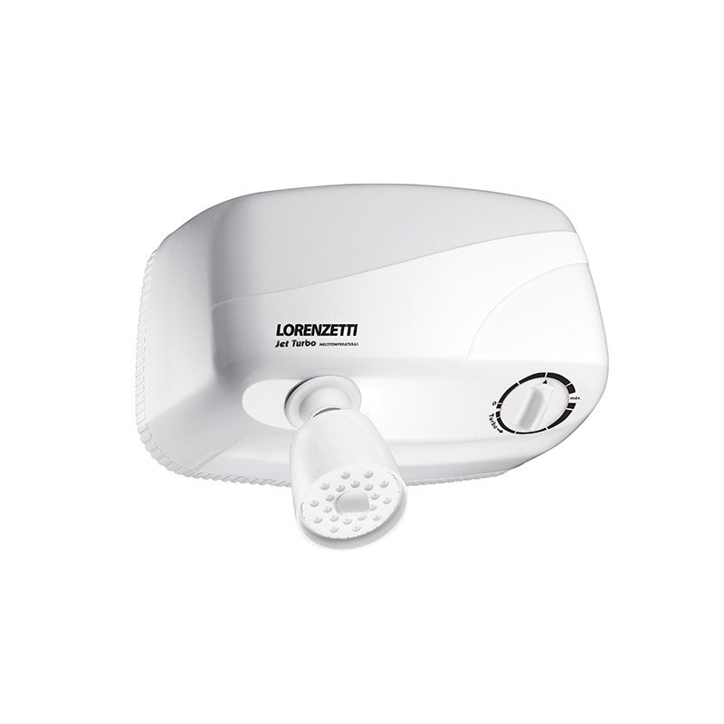 Chuveiro Lorenzetti Jet Turbo Multitemperaturas Branco 220V