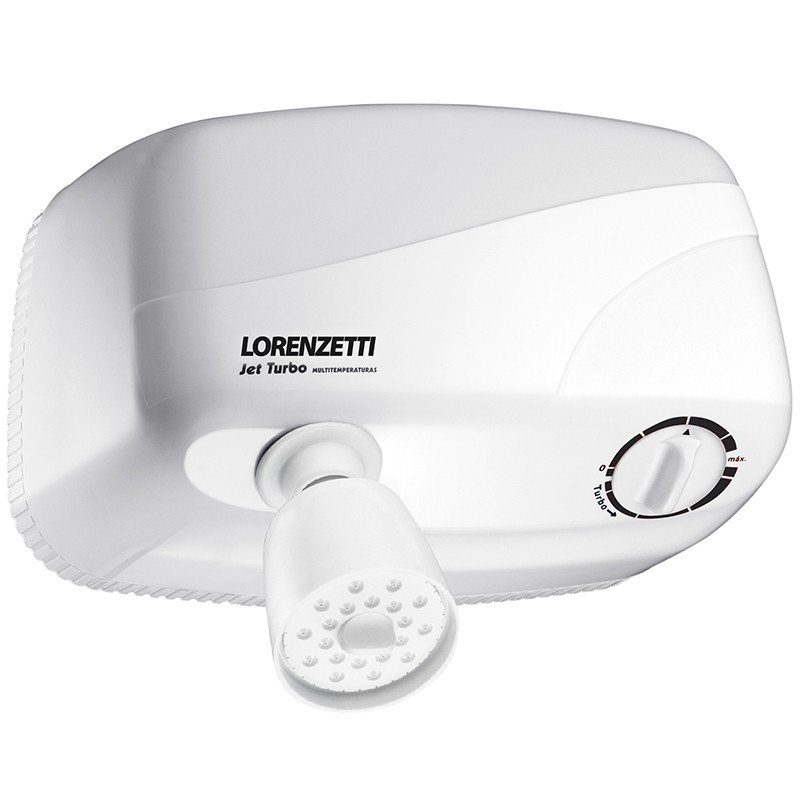 Chuveiro Lorenzetti Jet Turbo Multitemperaturas Branco 220V