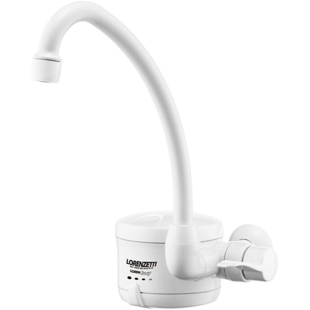 Torneira Elétrica de Parede Lorenzetti Easy, 4 Temperaturas, 4800 Watts, 220 Volts