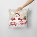 Kit 2 Capas para Almofadas Decorativas Feliz Natal