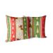 Kit 2 Capas para Almofadas Decorativas Merry Christmas