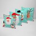 Kit 4 Almofadas Decorativas Marry Christmas Ho Ho Ho