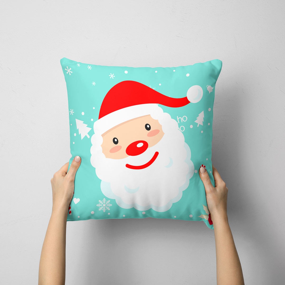 Kit 4 Almofadas Decorativas Marry Christmas Ho Ho Ho
