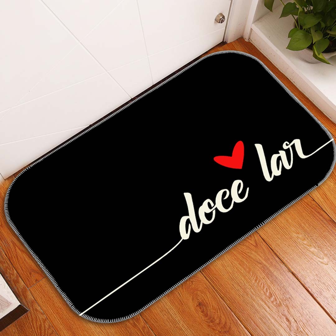 Tapete Decorativo Doce Lar Único