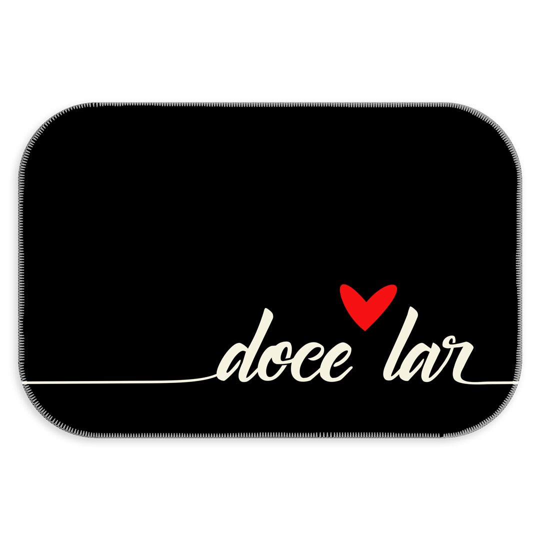 Tapete Decorativo Doce Lar Único