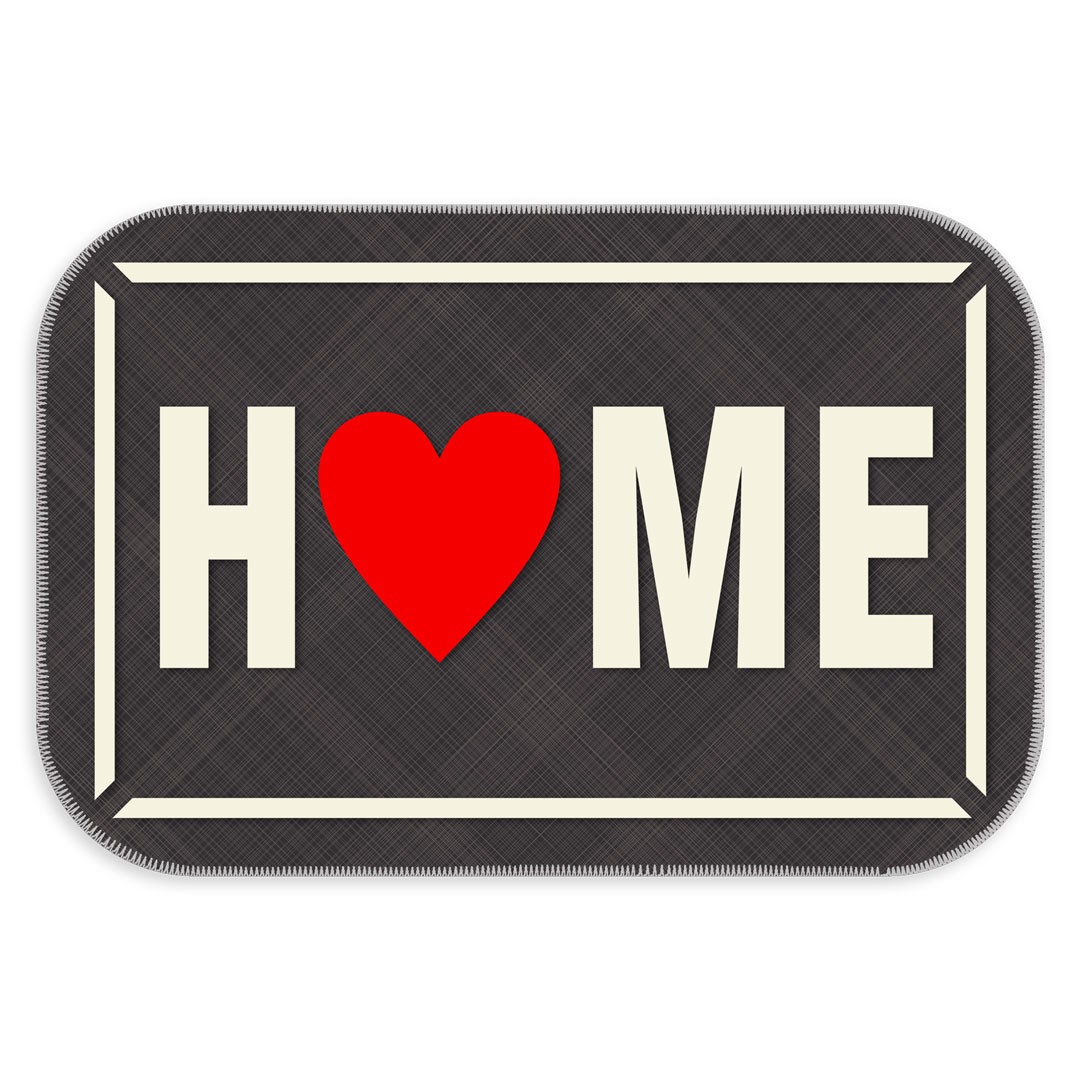 Tapete Decorativo Home Coração Único