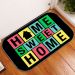 Tapete Decorativo Home Sweet Home Colorido Único
