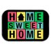 Tapete Decorativo Home Sweet Home Colorido Único