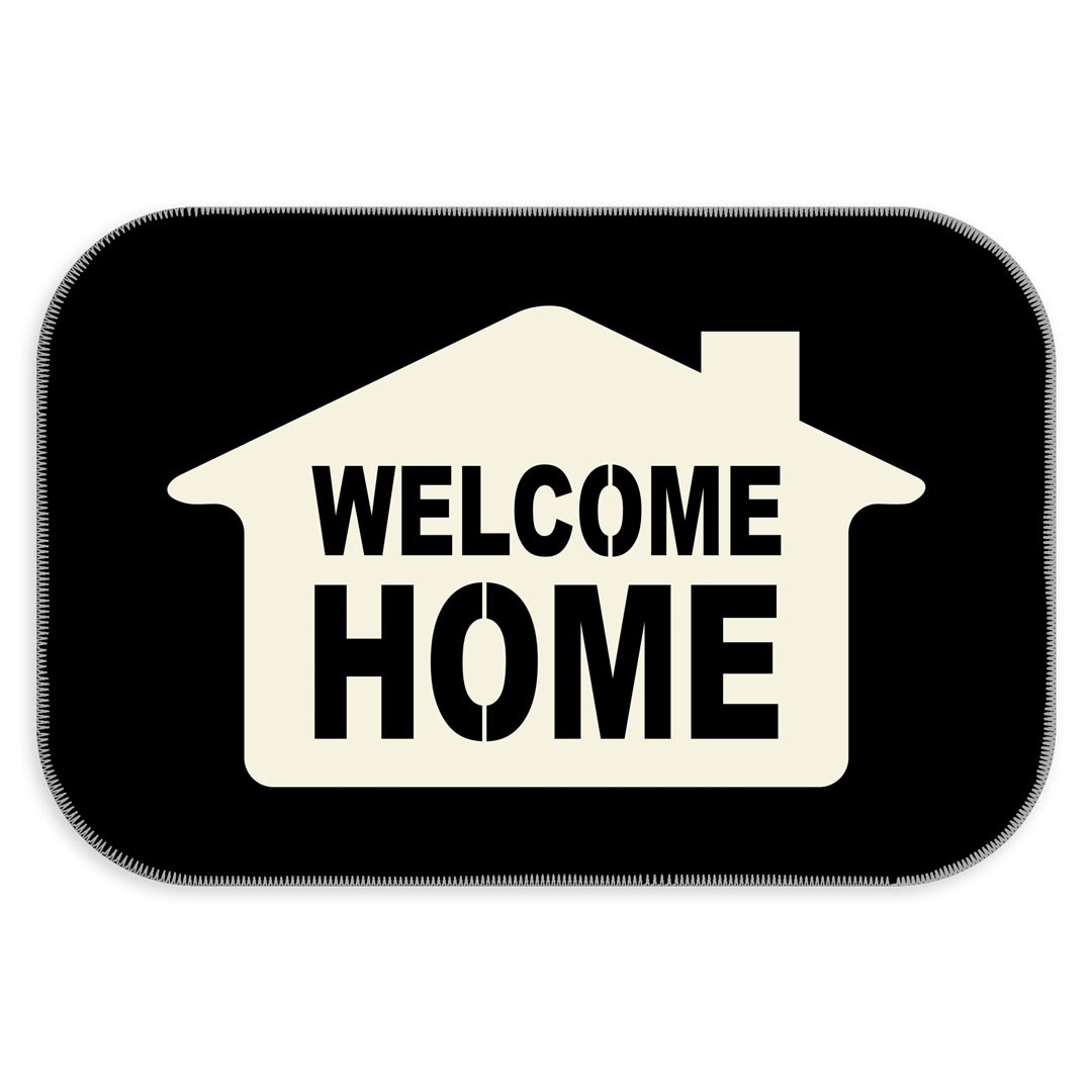 Tapete Decorativo Welcome Home Único