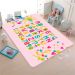 Tapete de Atividades Infantil Alfabeto com Corações Único 90x125