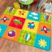 Tapete de Atividades Infantil Aviões Único 90x125