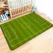 Tapete de Atividades Infantil Campo de Futebol Único 90x125