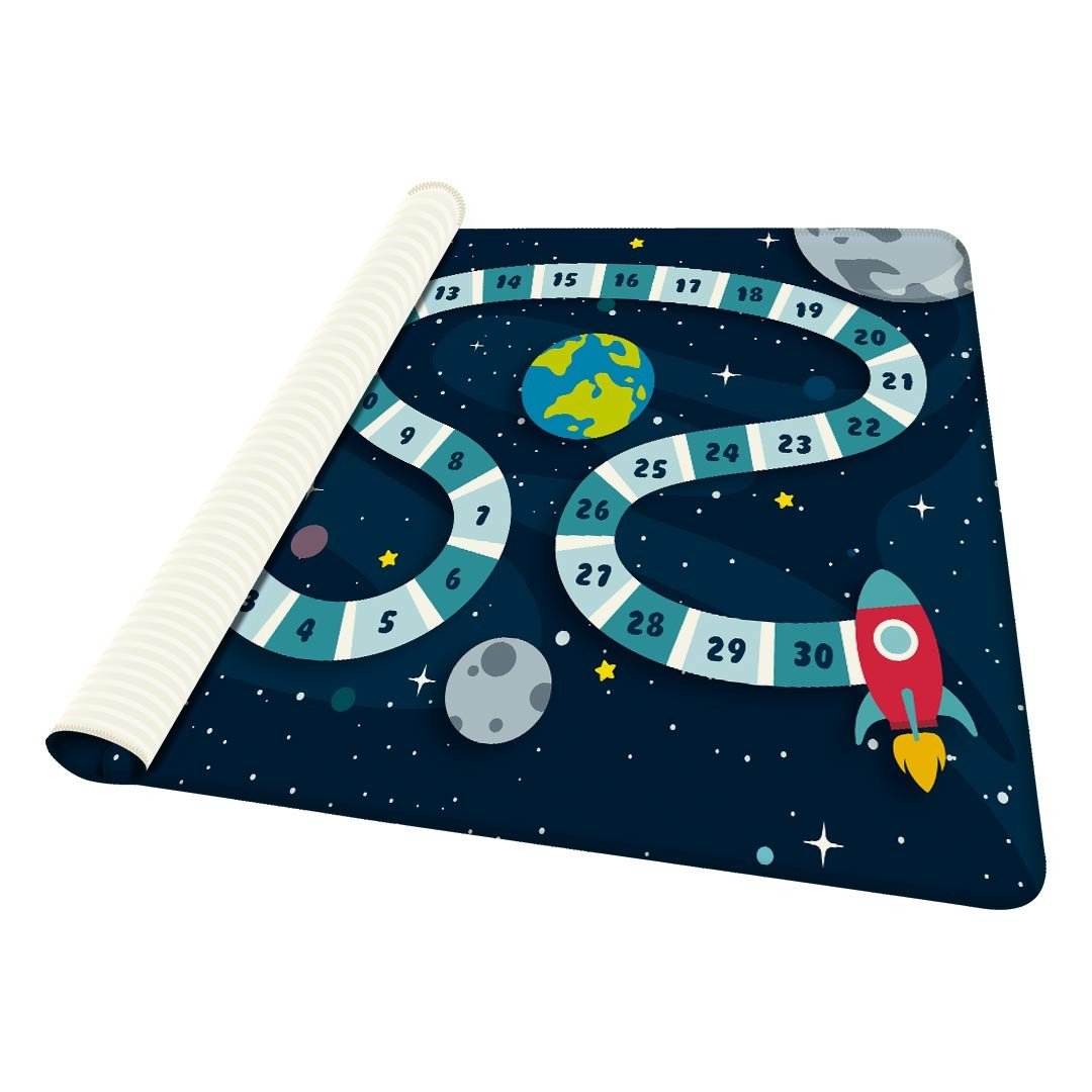 Tapete de Atividades Tabuleiro Espacial Único