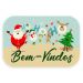 Tapete de Natal para Porta Bem Vindo Animado