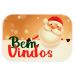 Tapete de Natal para Porta Bem Vindos Amarelo