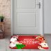 Tapete de Natal para Porta Christmas