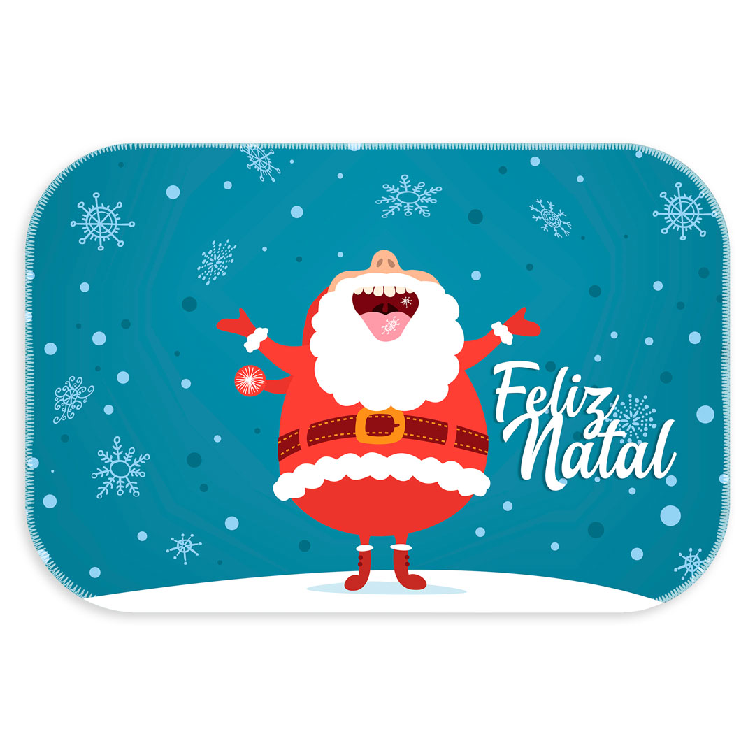 Tapete de Natal para Porta Feliz Natal