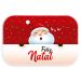 Tapete de Natal para Porta Feliz Natal Vermelho