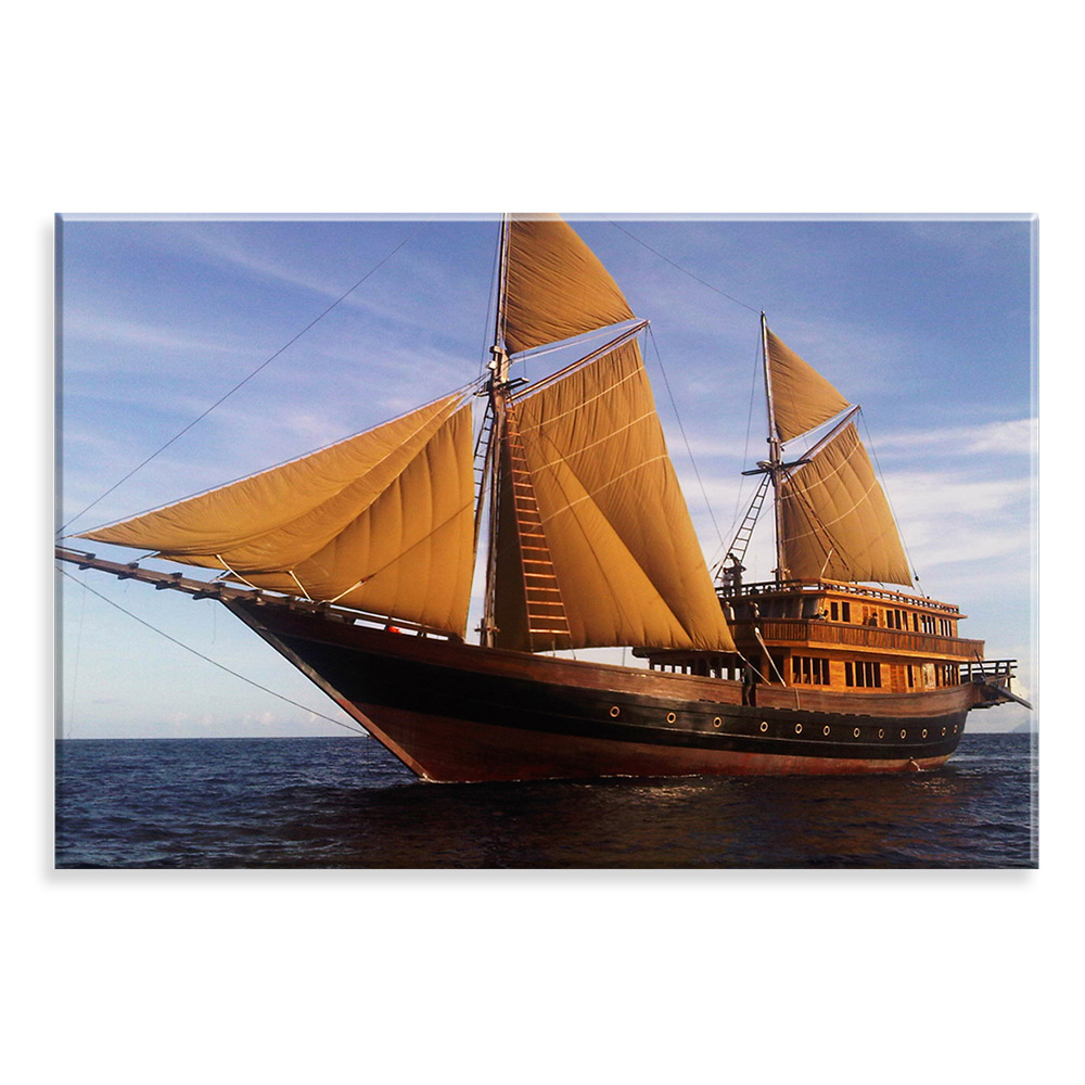 Tela Decorativa em Canvas Barco a Vela