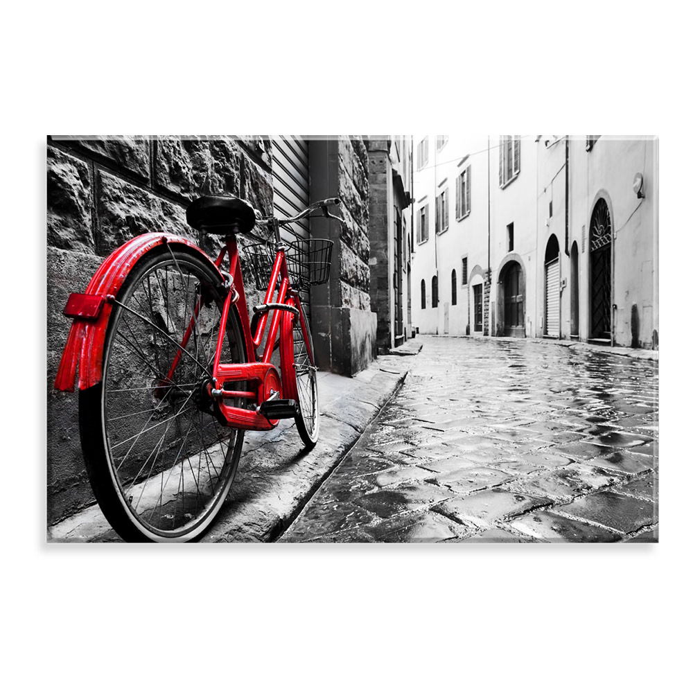 Tela Decorativa em Canvas Bicicleta Classica