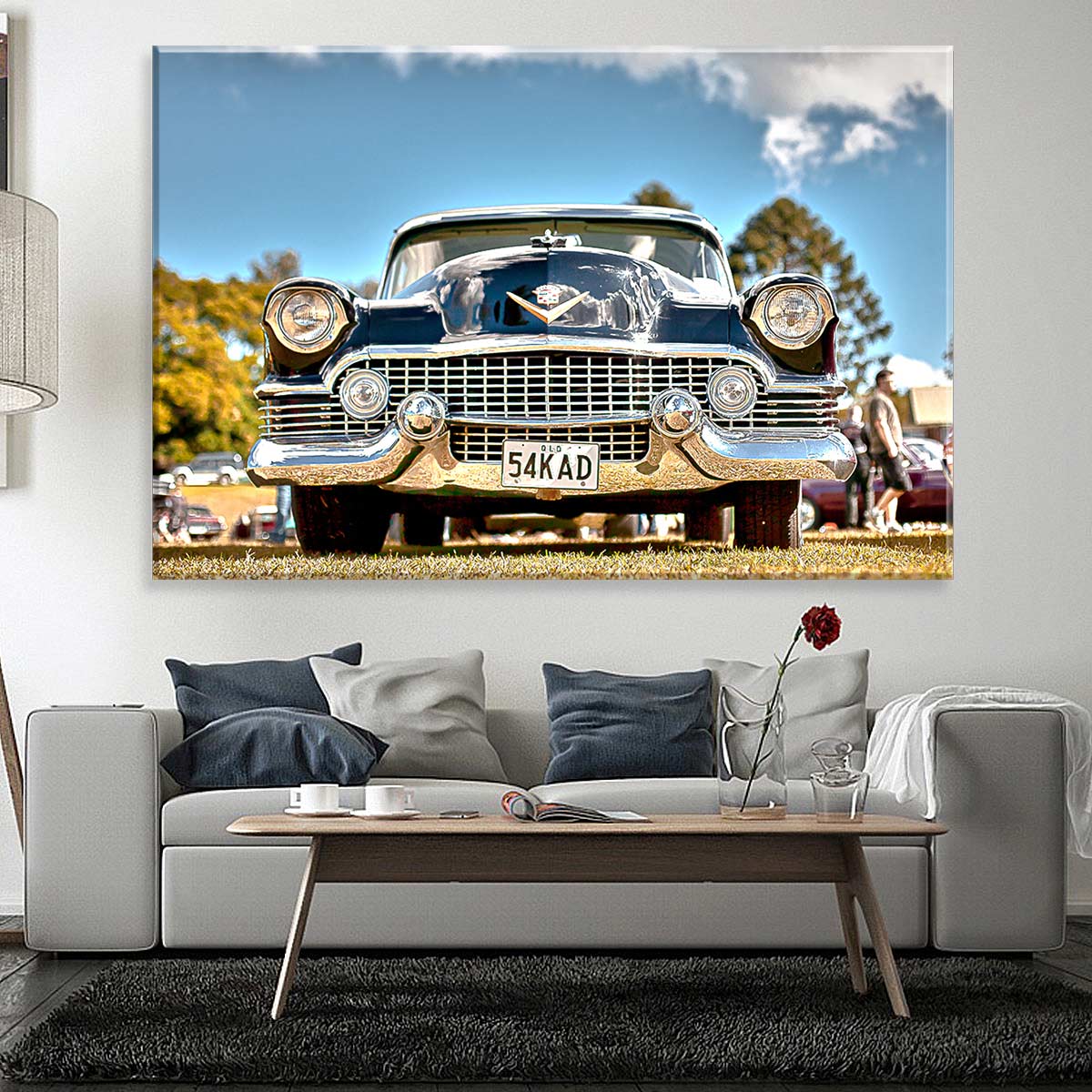Tela Decorativa em Canvas Cadillac