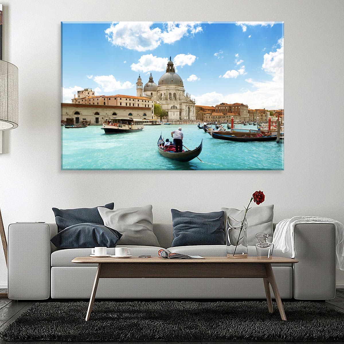 Tela Decorativa em Canvas City Veneza