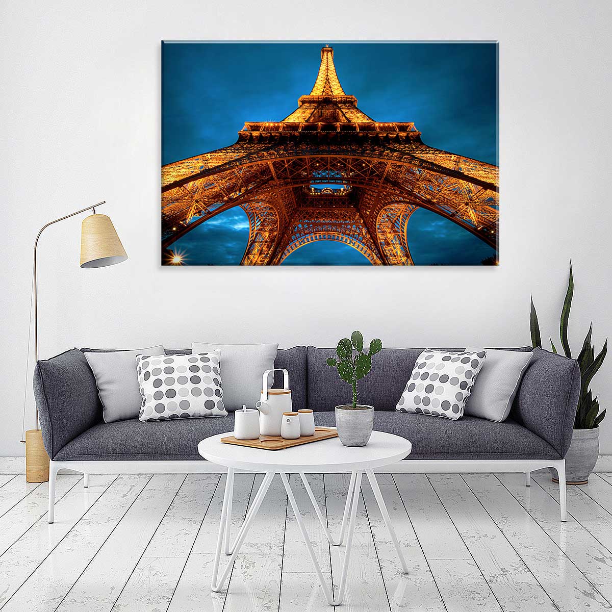 Tela Decorativa em Canvas Eiffel