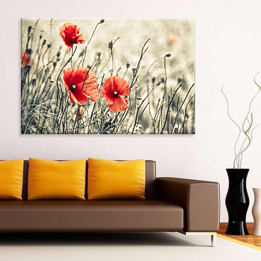 Tela Decorativa em Canvas Flores
