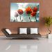 Tela Decorativa em Canvas Flores Red