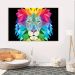 Tela Decorativa em Canvas Leao Pop