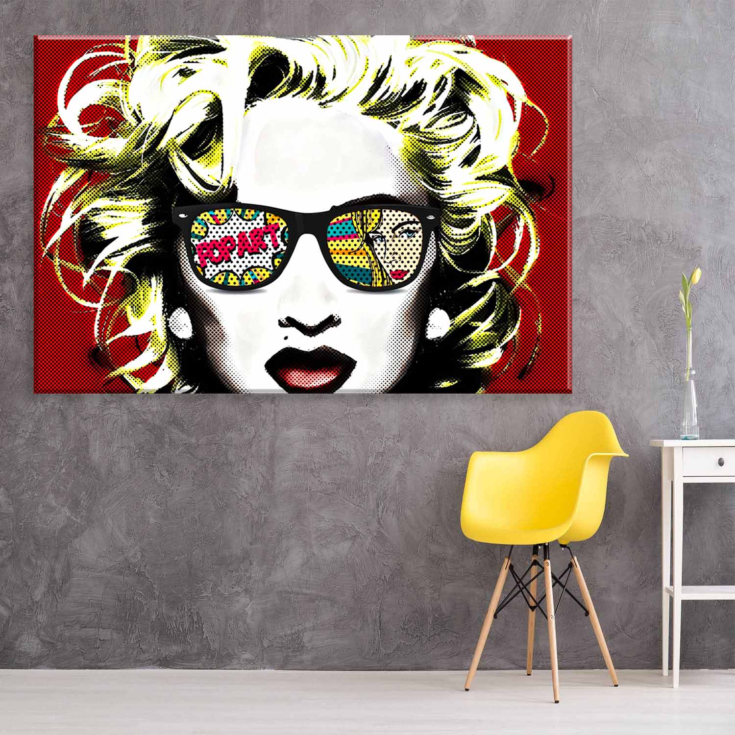 Tela Decorativa em Canvas Mari Pop