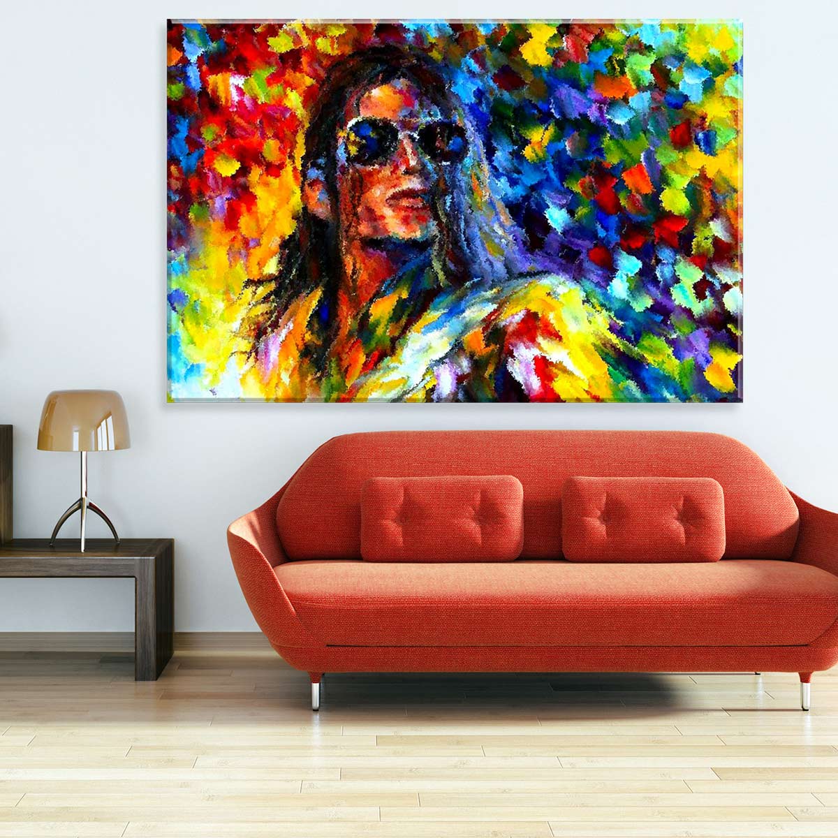 Tela Decorativa em Canvas Michael Pop