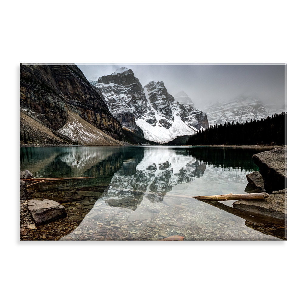Tela Decorativa em Canvas Montanhas Geladas