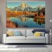 Tela Decorativa em Canvas Outono no Lago