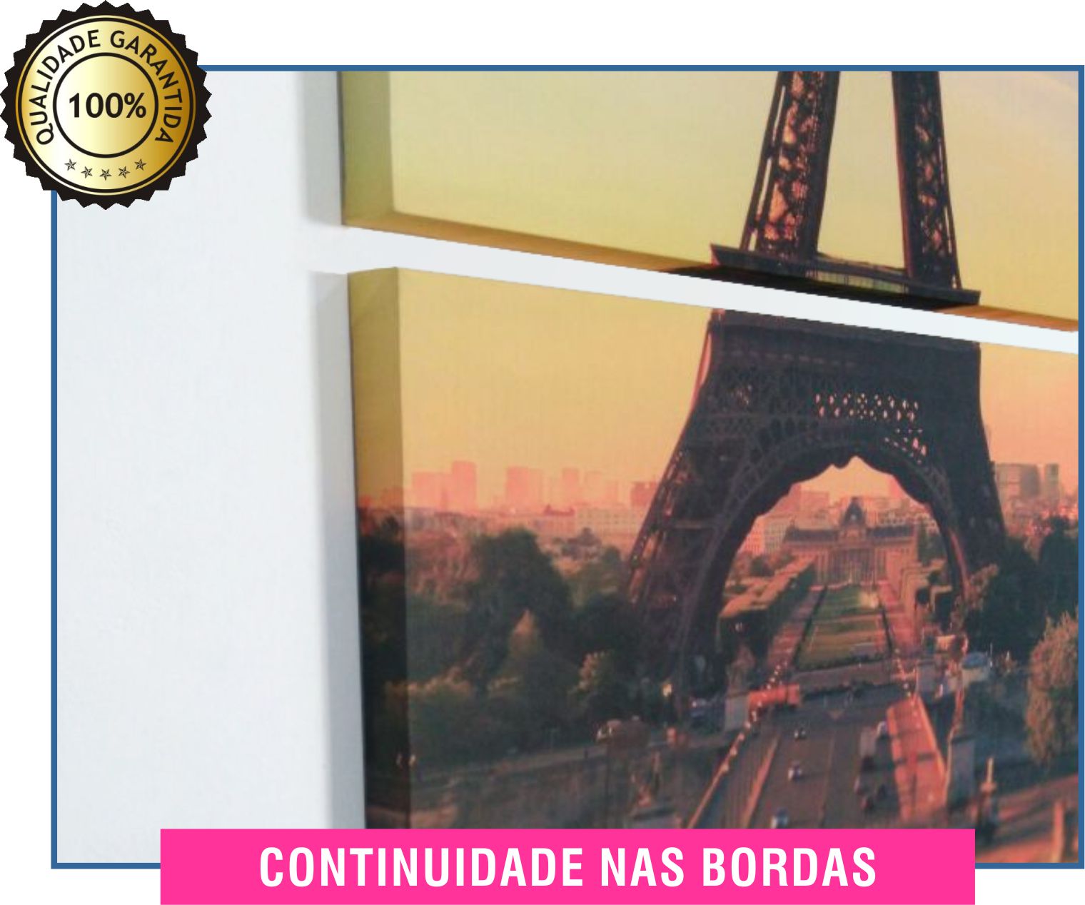 Tela Decorativa em Canvas Ponte Iluminada