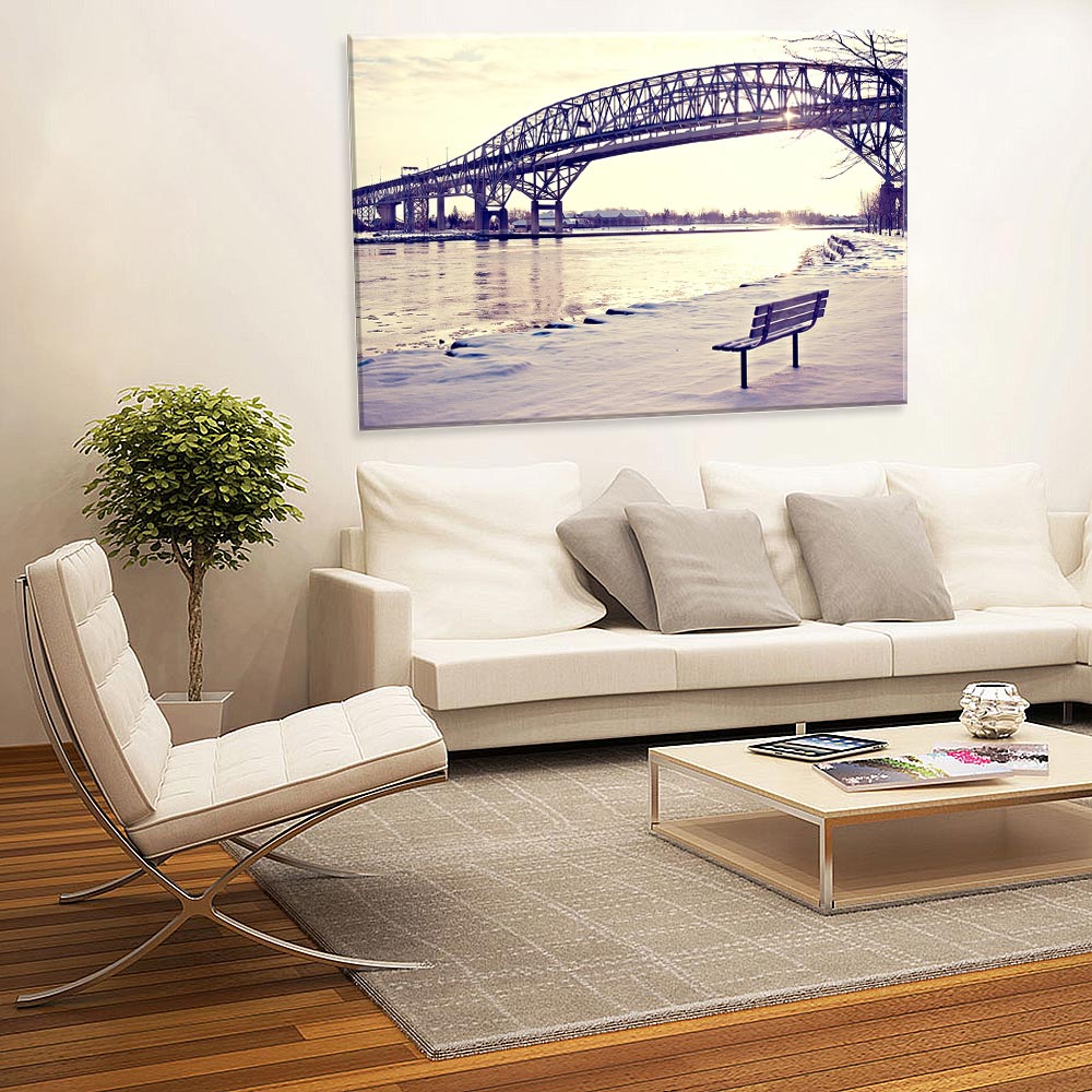 Tela Decorativa em Canvas Ponte Miami