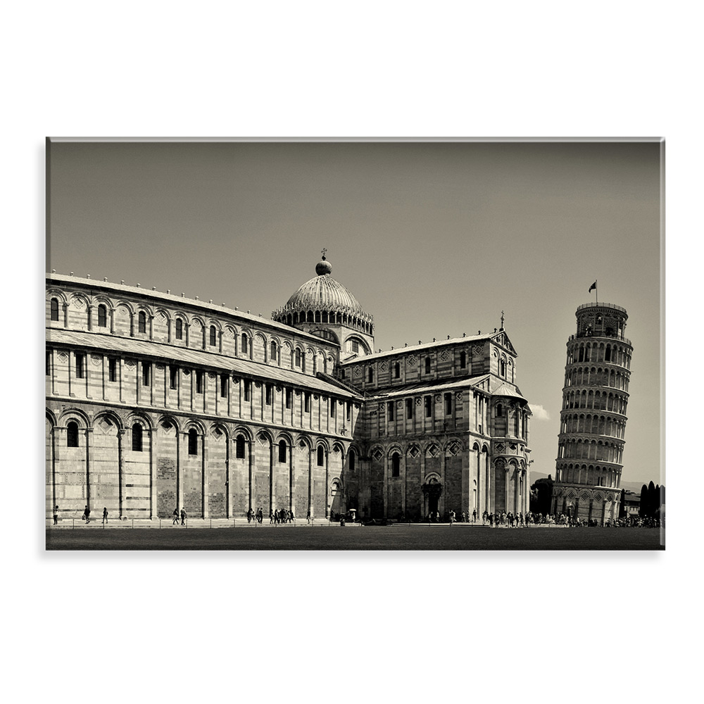 Tela Decorativa em Canvas Ponte Torre de Pisa