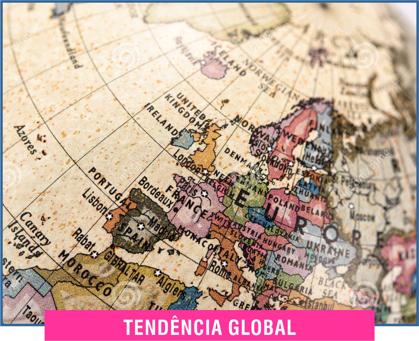 Tela Decorativa em Canvas Portugal