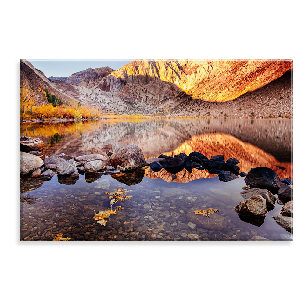 Tela Decorativa em Canvas Reflexo das Montanhas