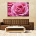 Tela Decorativa em Canvas Rosa