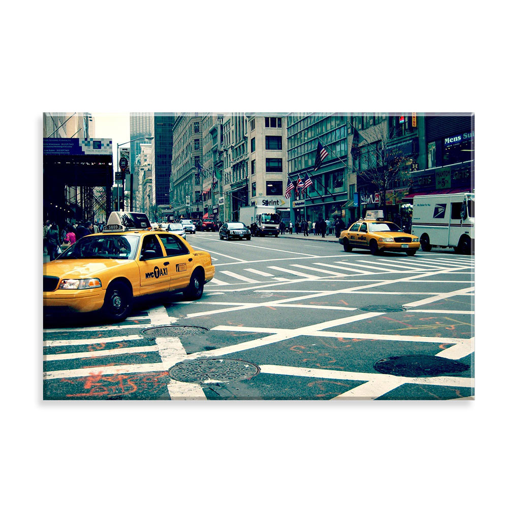 Tela Decorativa em Canvas Taxi NY