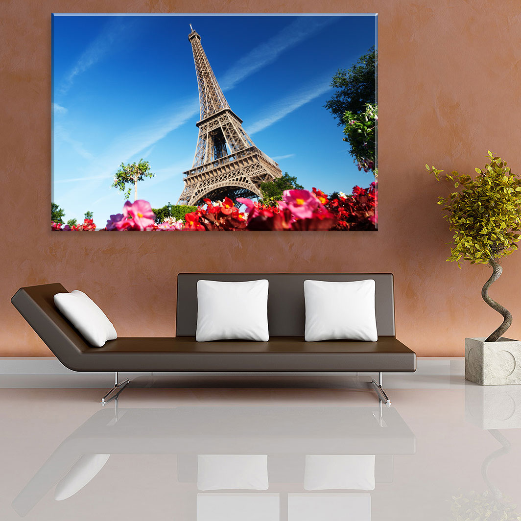 Tela Decorativa em Canvas Torre Eiffel