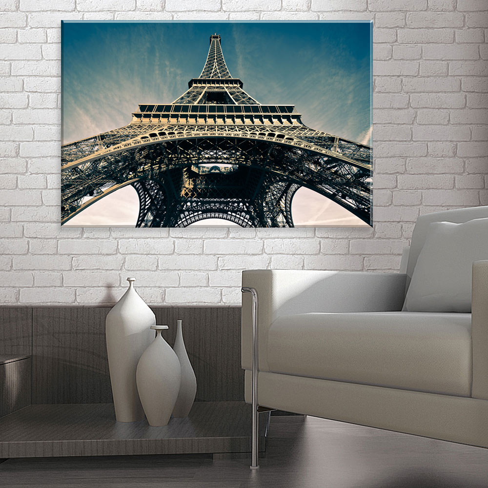 Tela Decorativa em Canvas Vista Torre Eiffel