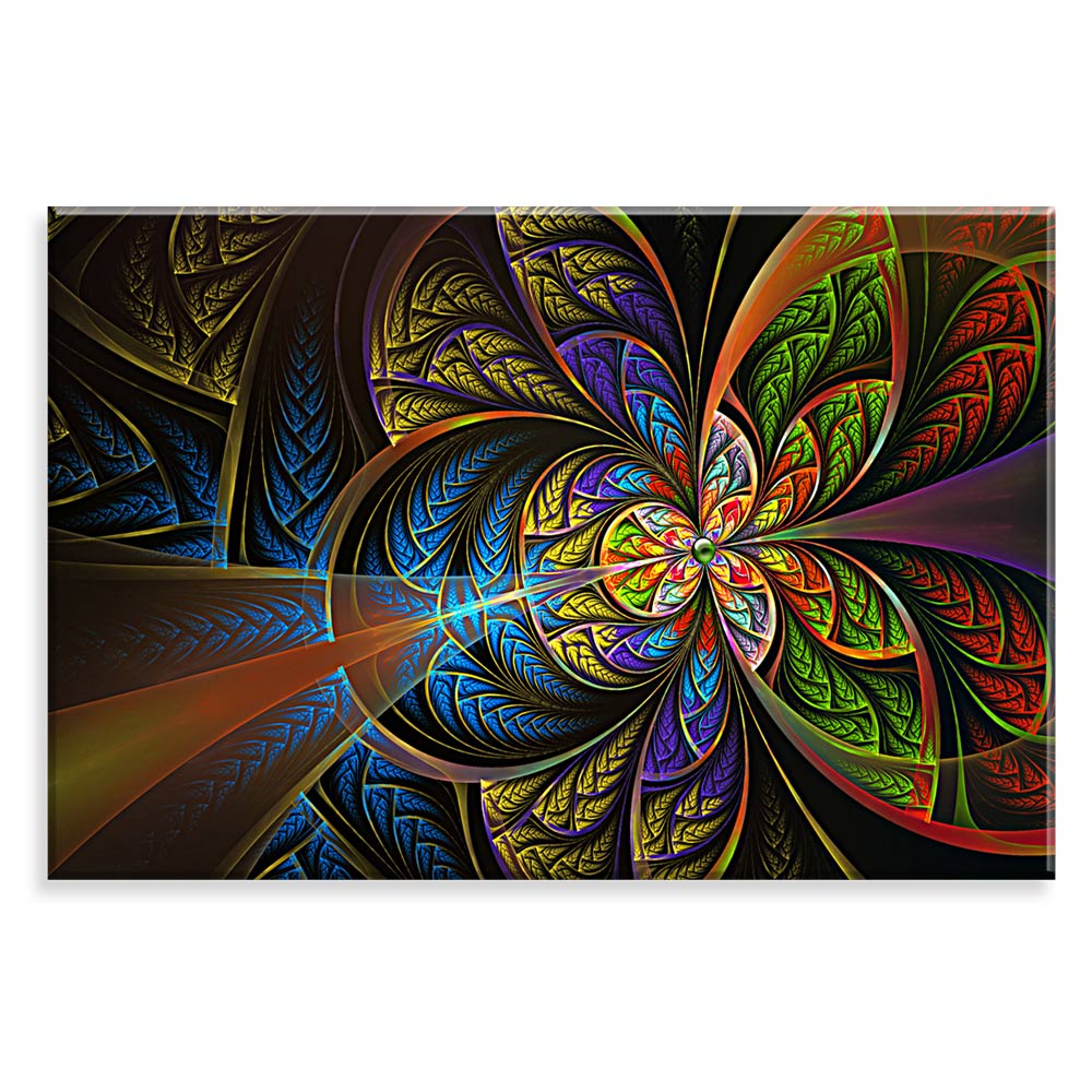 Tela Decorativa em Canvas Vitral