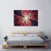 Tela Decorativa em Canvas Vitral Rose